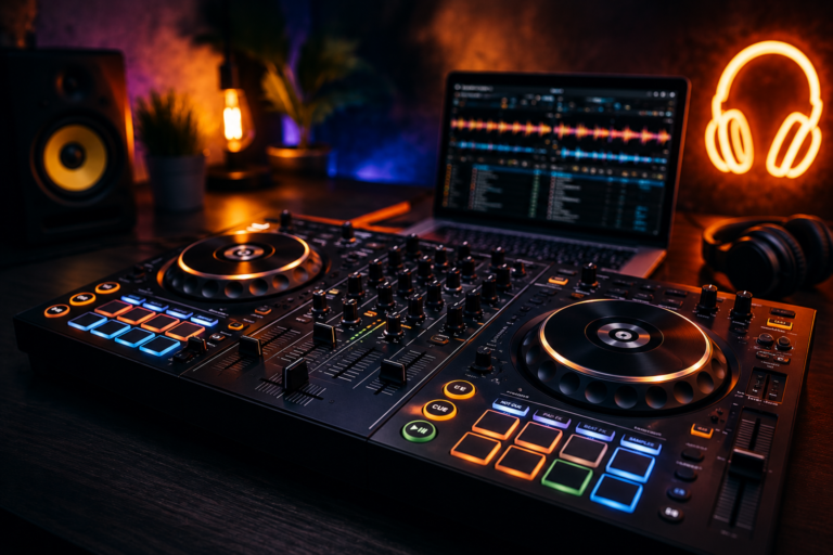Best DJ controller for beginners in 2026 tested and ranked with professional DJ setup and modern mixing equipment