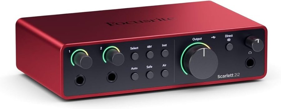 Focusrite Scarlett 2i2 audio interface