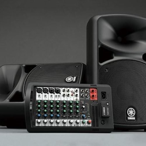 Yamaha StagePas 600BT PA system for corporate presentations